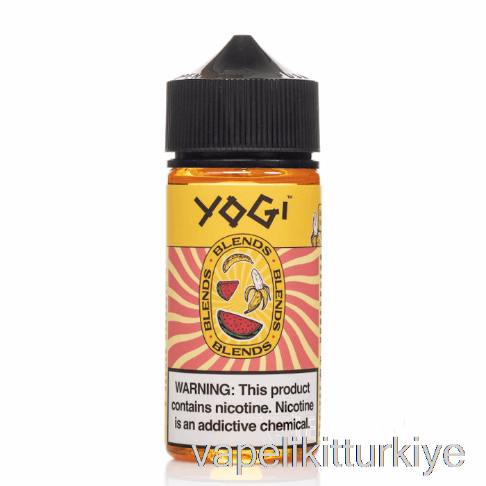Vape Elektronik Sigara Muz Karpuz Buz - Yogi Karışımları - 100ml 0mg